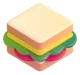 Sandwich emoji, Microsoft design