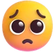 Pleading Face emoji, Microsoft design