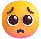 Pleading Face emoji on Microsoft