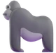 Gorilla emoji, Microsoft design