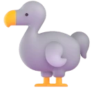 Dodo emoji on Microsoft