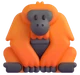 Orangutan emoji, Microsoft design