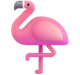 Flamingo emoji, Microsoft design