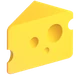 Cheese Wedge emoji, Microsoft design