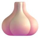 Garlic emoji on Microsoft