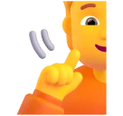 Deaf Person emoji on Microsoft