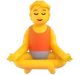 Person in Lotus Position emoji, Microsoft design