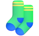 Socks emoji on Microsoft