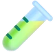 Test Tube emoji, Microsoft design