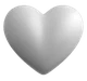 Grey Heart emoji, Microsoft design