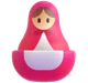 Nesting Dolls emoji, Microsoft design