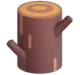 Wood emoji, Microsoft design