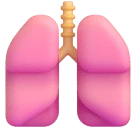Lungs emoji on Microsoft