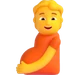 Pregnant Person emoji, Microsoft design