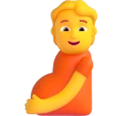 Pregnant Person emoji on Microsoft