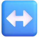 Left-right Arrow emoji on Microsoft