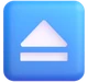 Eject Button emoji, Microsoft design
