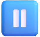 Pause Button emoji on Microsoft