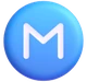 Circled M emoji, Microsoft design