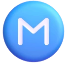 Circled M emoji on Microsoft