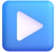 Play Button emoji, Microsoft design