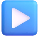 Play Button emoji on Microsoft