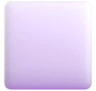 White Medium Square emoji on Microsoft