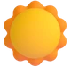 Sun emoji, Microsoft design