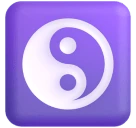 Yin Yang emoji on Microsoft