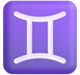 Gemini emoji, Microsoft design