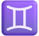 Gemini emoji on Microsoft