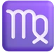 Virgo emoji, Microsoft design