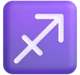 Sagittarius emoji, Microsoft design