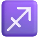 Sagittarius emoji on Microsoft