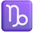 Capricorn emoji on Microsoft