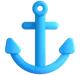Anchor emoji, Microsoft design