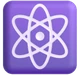 Atom Symbol emoji, Microsoft design