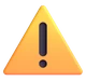 Warning emoji, Microsoft design