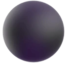 Black Circle emoji on Microsoft