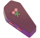 Coffin emoji as drawn by Microsoft