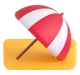 Umbrella On Ground emoji, Microsoft design