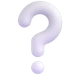 White Question Mark emoji, Microsoft design