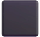 Black Large Square emoji on Microsoft