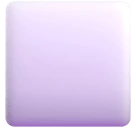 White Large Square emoji on Microsoft