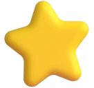 Star emoji, Microsoft design