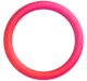 Hollow Red Circle emoji, Microsoft design