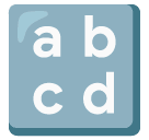 Input Latin Lowercase emoji, Samsung design