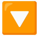 Downwards Button emoji, Samsung design