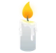 Candle emoji, Samsung design