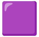 Purple Square emoji, Samsung design